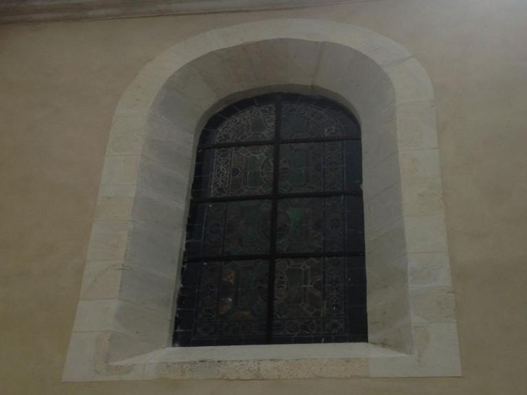 Encadrement de fenêtre en taille de pierre